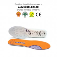 PALMILHA FOOTGEL TENNIS - LARANJA